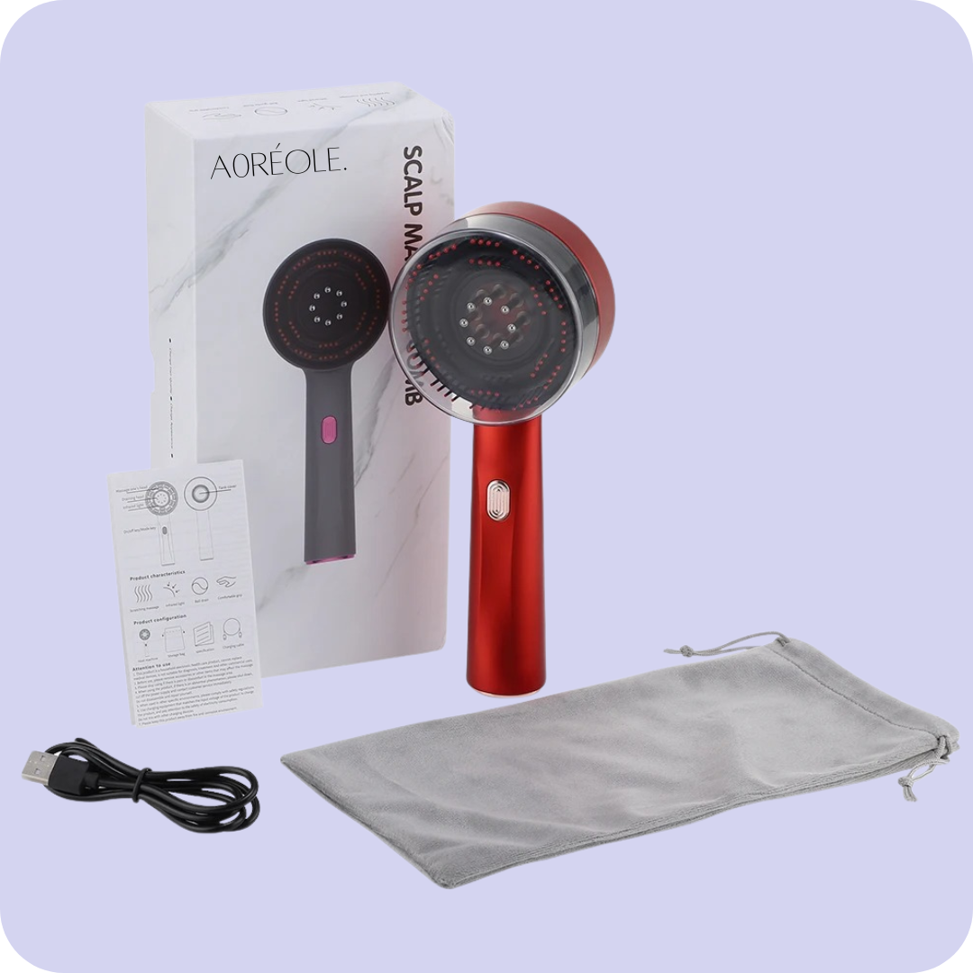 Aoréole™ Electric Vibration Massage Comb